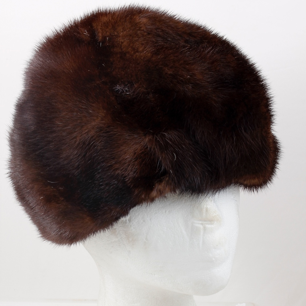 Vintage Mink Cap by Lora